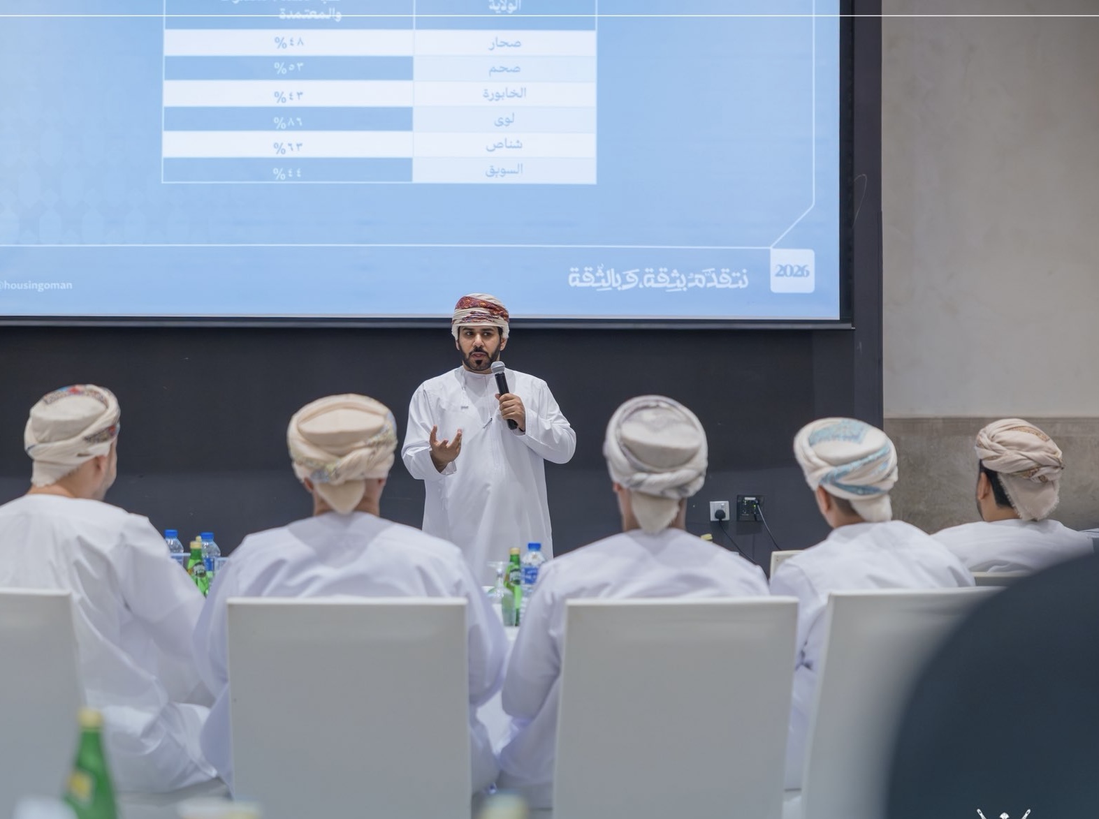  لقاء تمكيني لمشروع العنونة الوطني بمحافظة شمال الباطنة