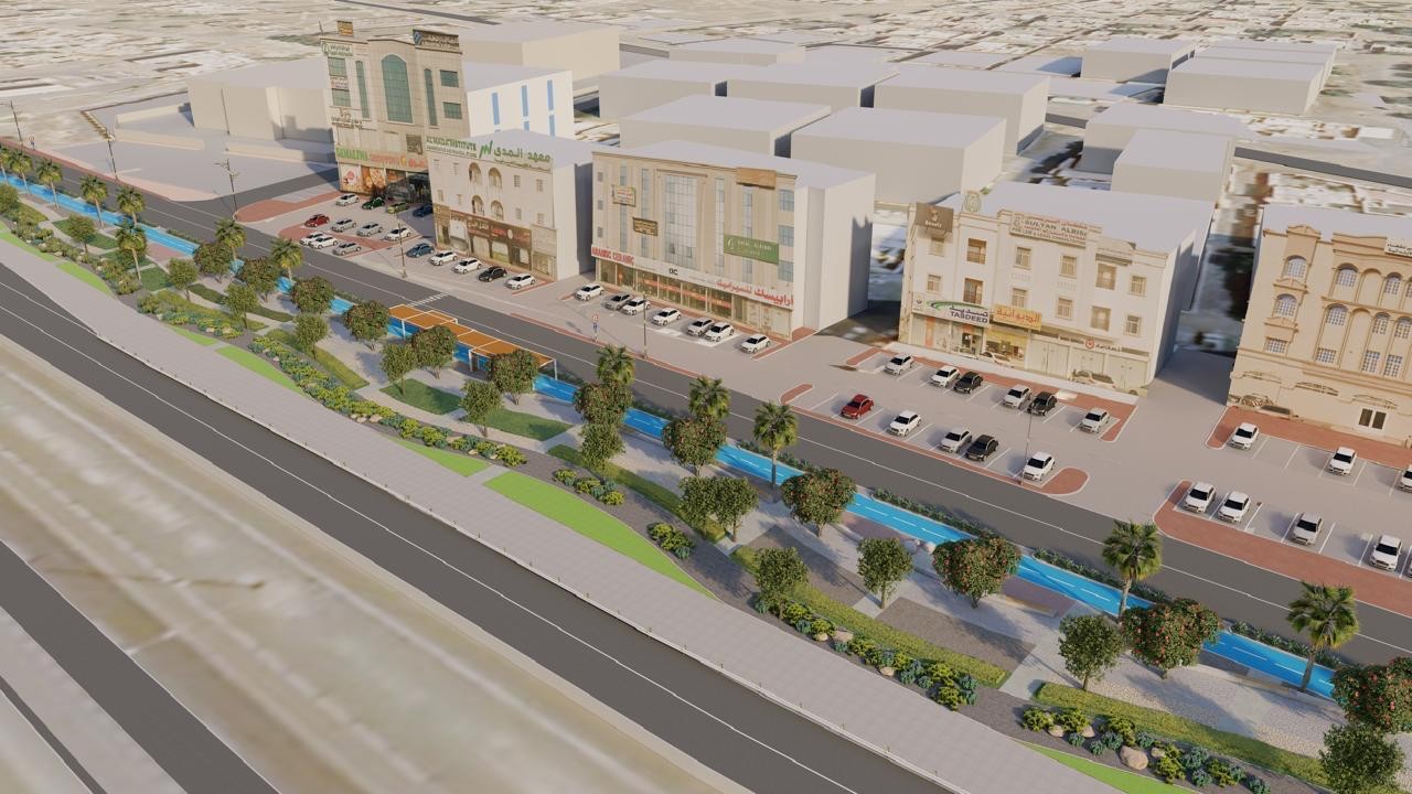 شاشات رقمية تعزز الشفافية في المشاريع الإنشائية بشمال الباطنة